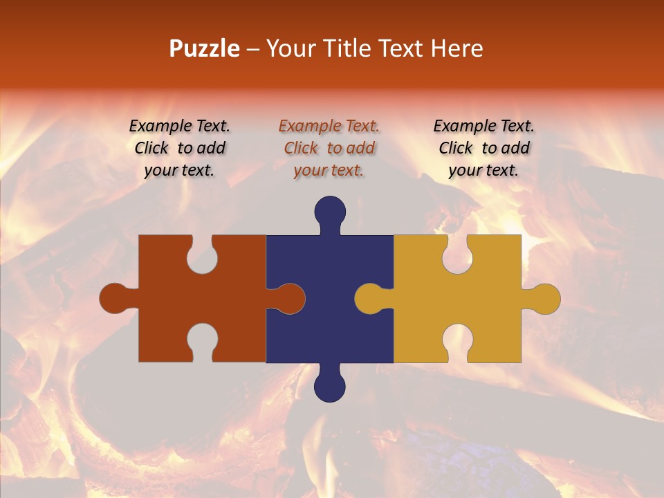 Red Disaster Pollution PowerPoint Template