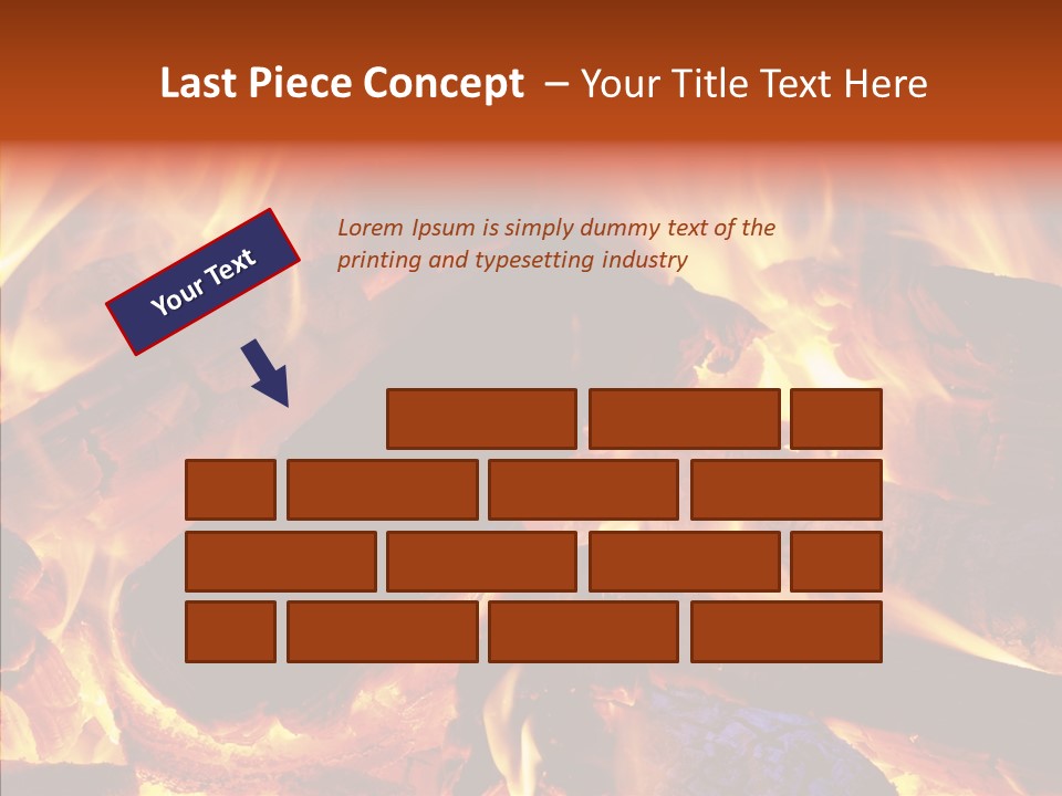 Red Disaster Pollution PowerPoint Template