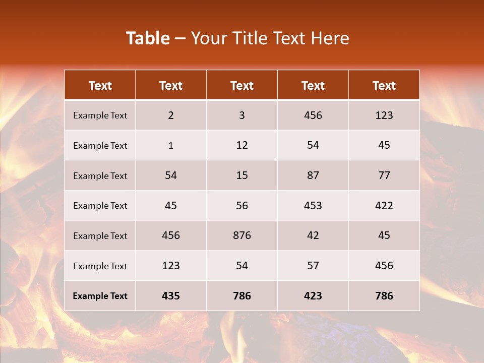Red Disaster Pollution PowerPoint Template