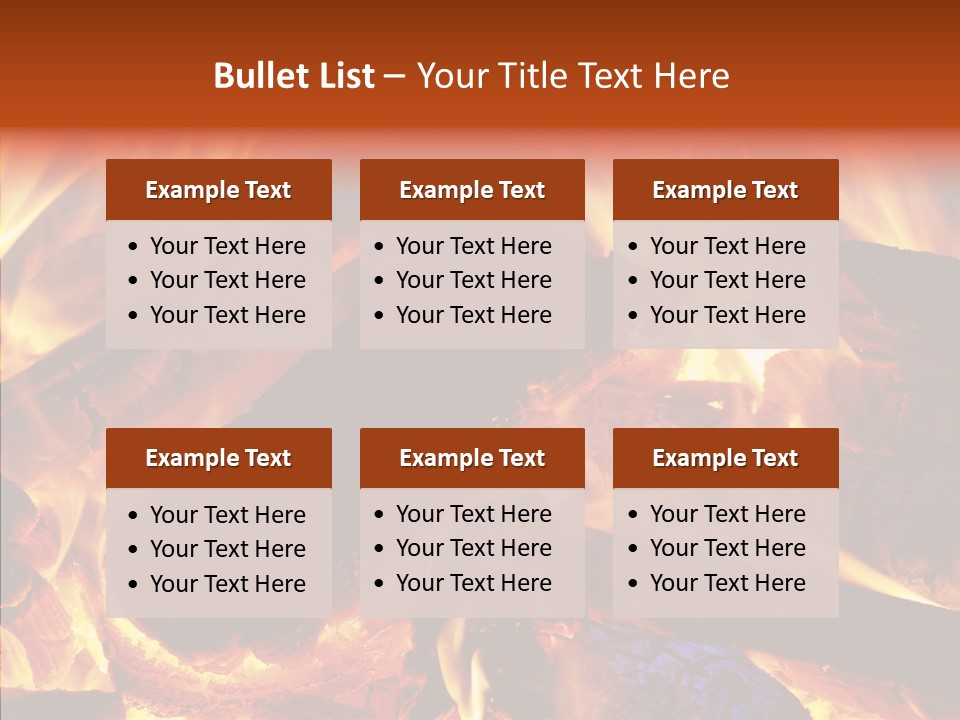 Red Disaster Pollution PowerPoint Template