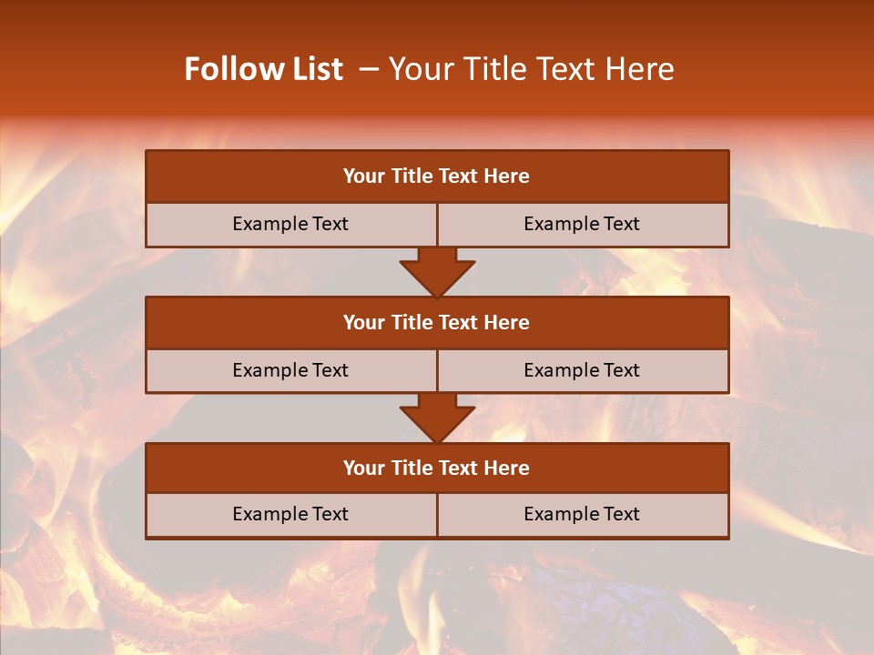 Red Disaster Pollution PowerPoint Template