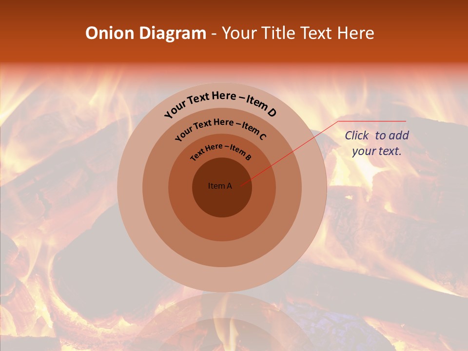 Red Disaster Pollution PowerPoint Template