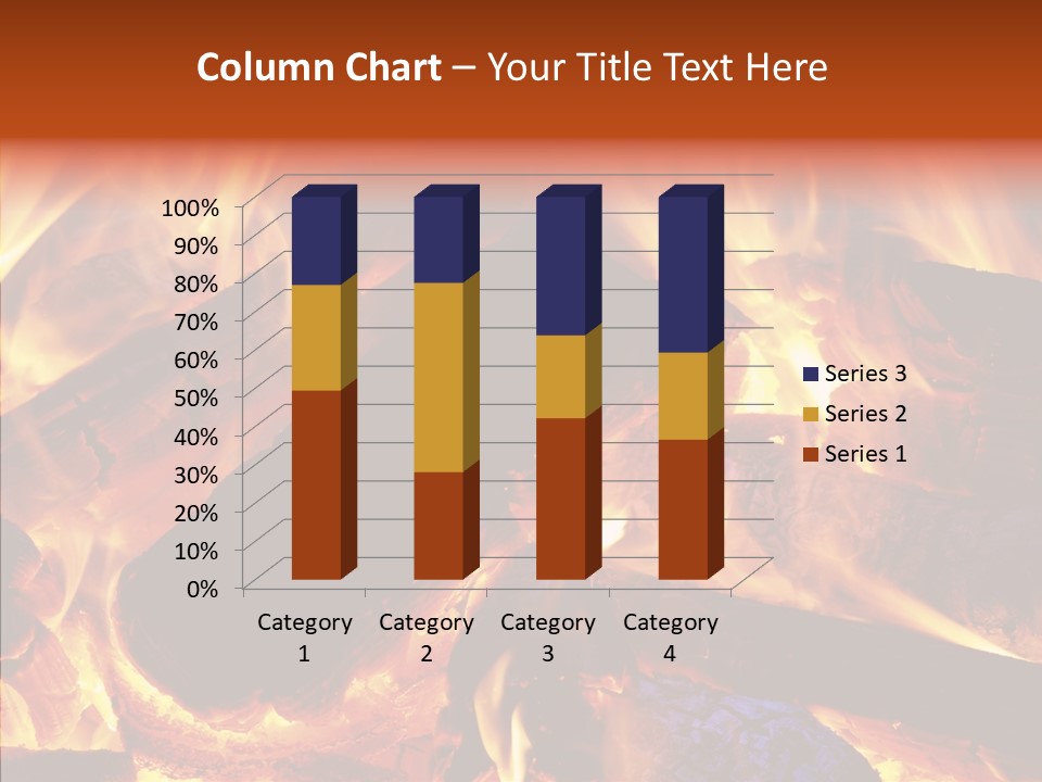 Red Disaster Pollution PowerPoint Template