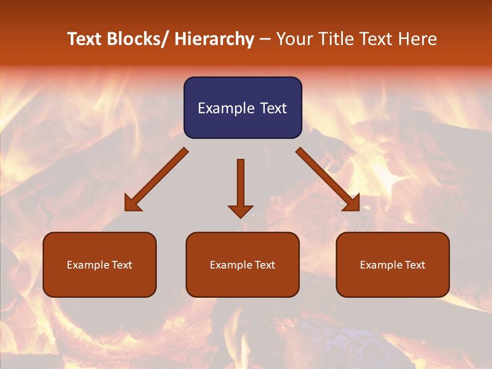 Red Disaster Pollution PowerPoint Template