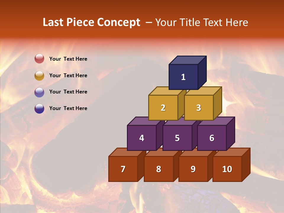 Red Disaster Pollution PowerPoint Template