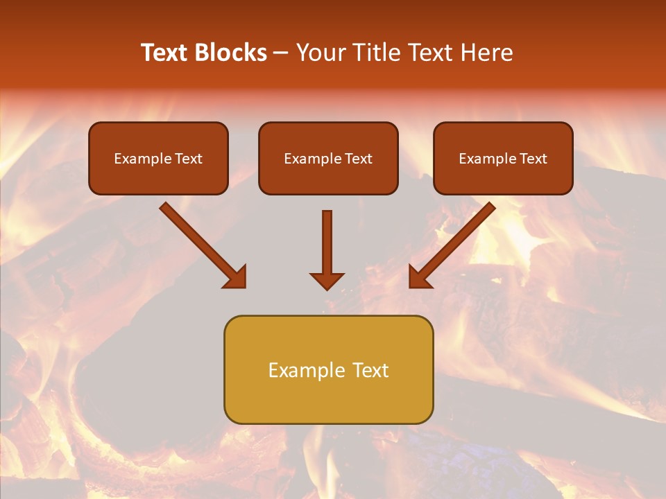 Red Disaster Pollution PowerPoint Template