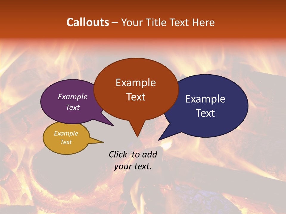 Red Disaster Pollution PowerPoint Template