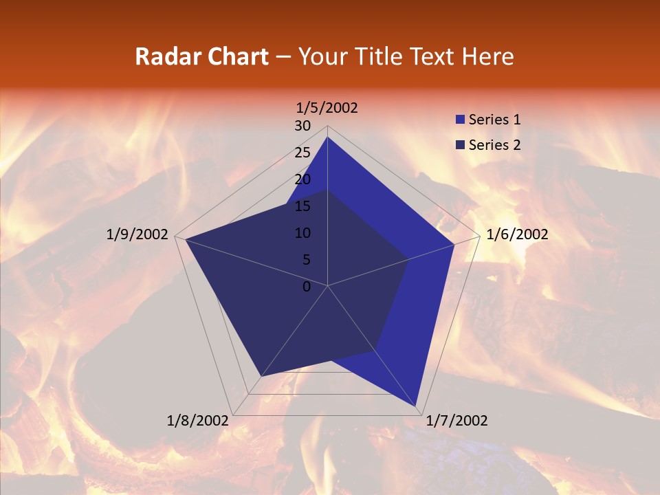 Red Disaster Pollution PowerPoint Template