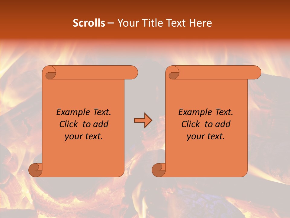 Red Disaster Pollution PowerPoint Template