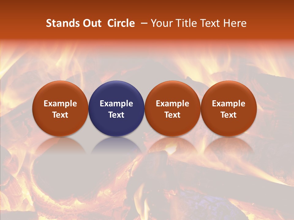 Red Disaster Pollution PowerPoint Template