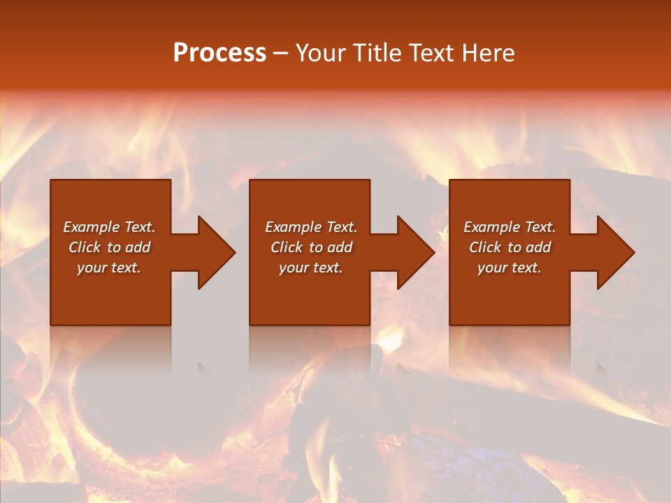 Red Disaster Pollution PowerPoint Template