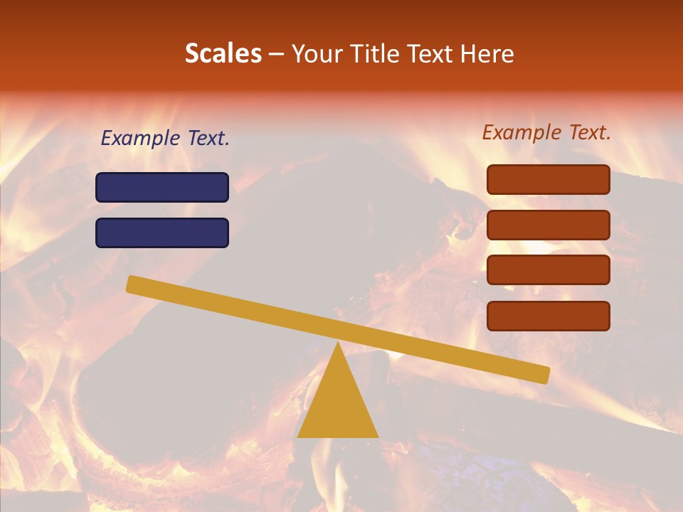 Red Disaster Pollution PowerPoint Template