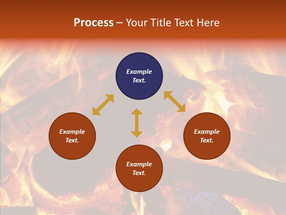 Red Disaster Pollution PowerPoint Template