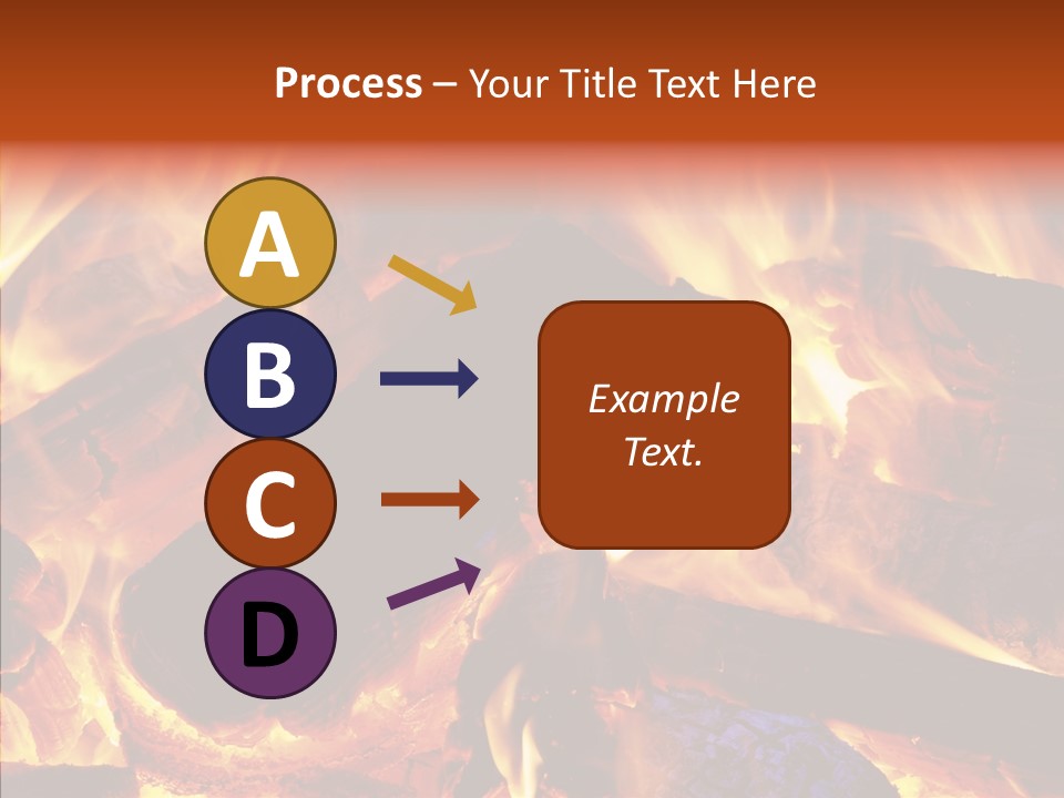 Red Disaster Pollution PowerPoint Template