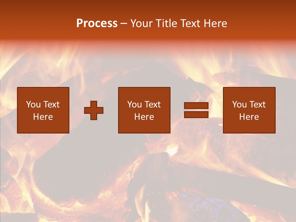 Red Disaster Pollution PowerPoint Template