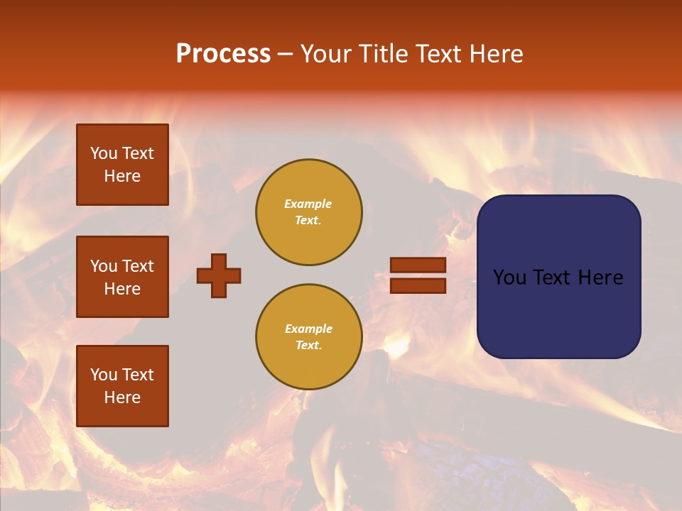 Red Disaster Pollution PowerPoint Template