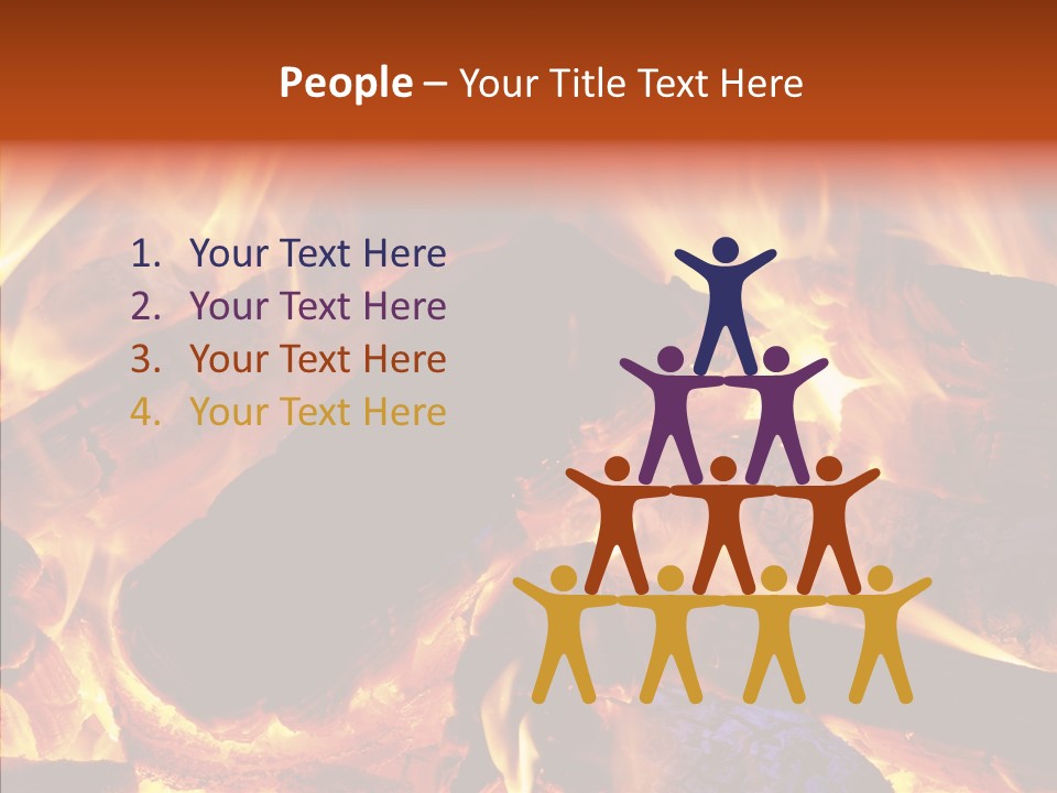 Red Disaster Pollution PowerPoint Template