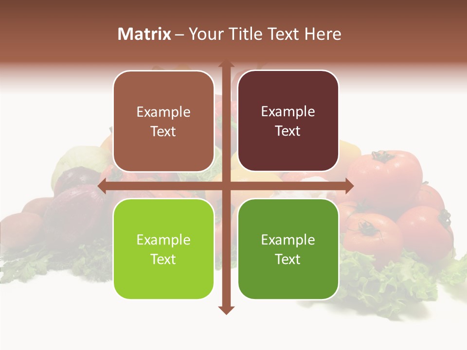 Background Ingredient Organic PowerPoint Template