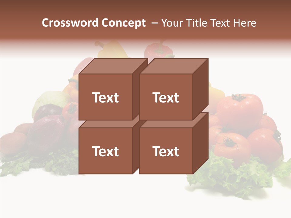 Background Ingredient Organic PowerPoint Template