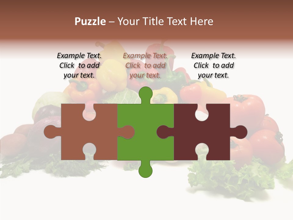 Background Ingredient Organic PowerPoint Template