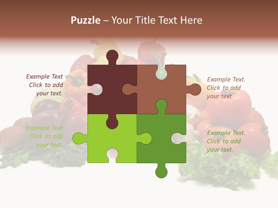 Background Ingredient Organic PowerPoint Template