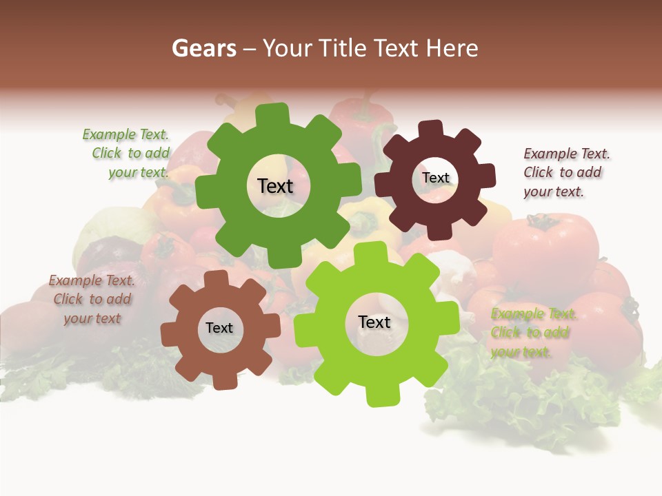 Background Ingredient Organic PowerPoint Template