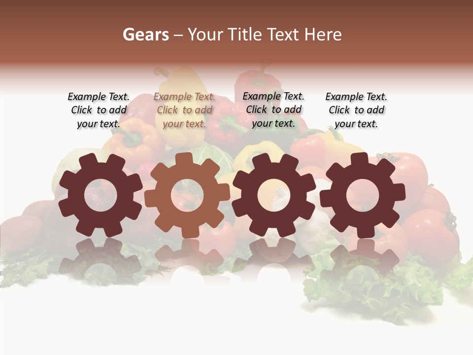 Background Ingredient Organic PowerPoint Template