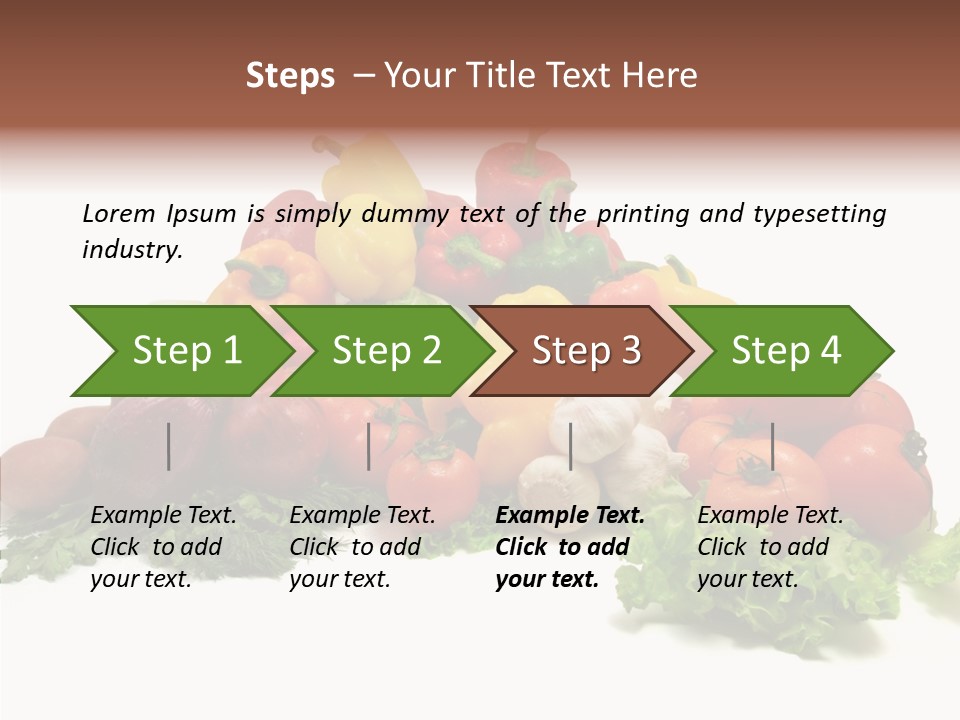 Background Ingredient Organic PowerPoint Template