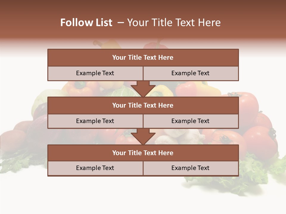 Background Ingredient Organic PowerPoint Template