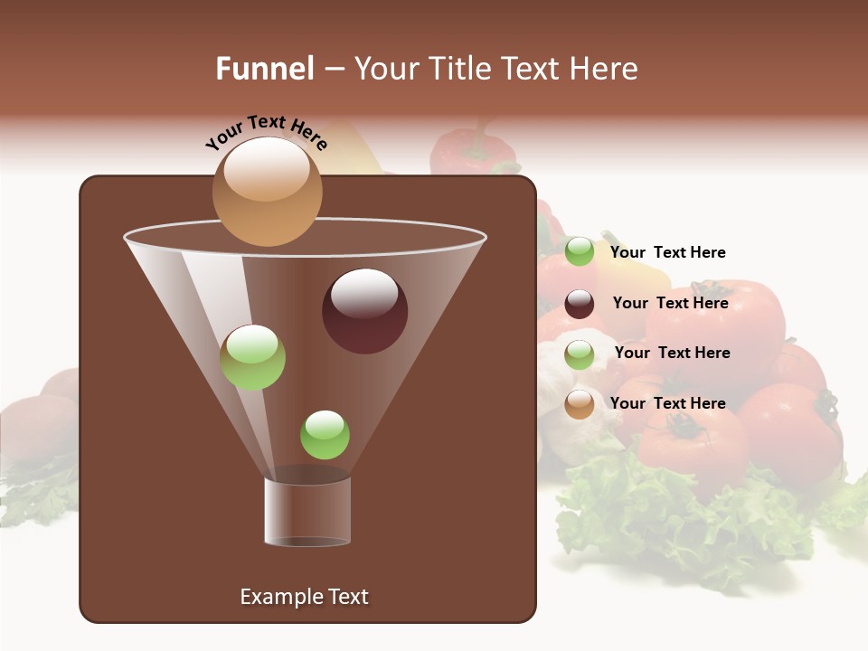 Background Ingredient Organic PowerPoint Template