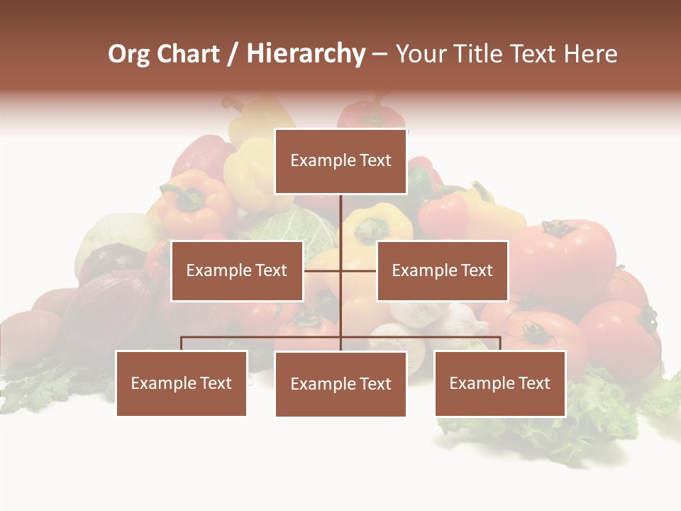 Background Ingredient Organic PowerPoint Template
