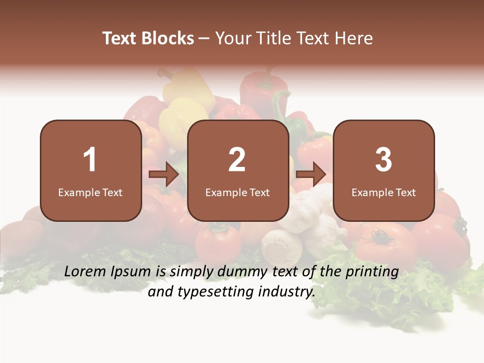 Background Ingredient Organic PowerPoint Template