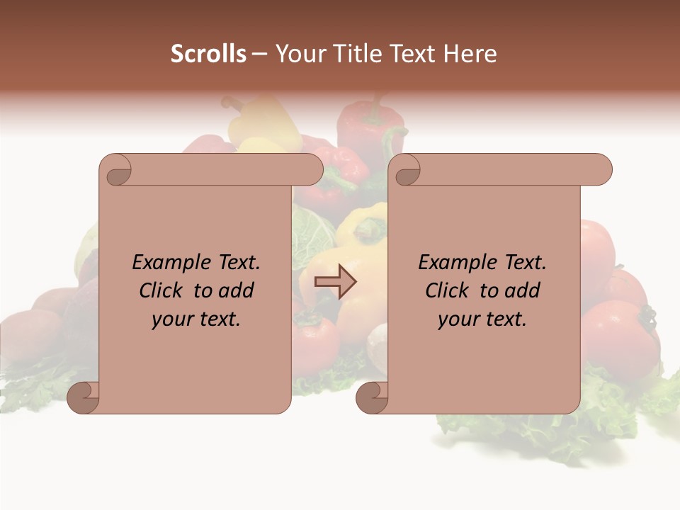 Background Ingredient Organic PowerPoint Template