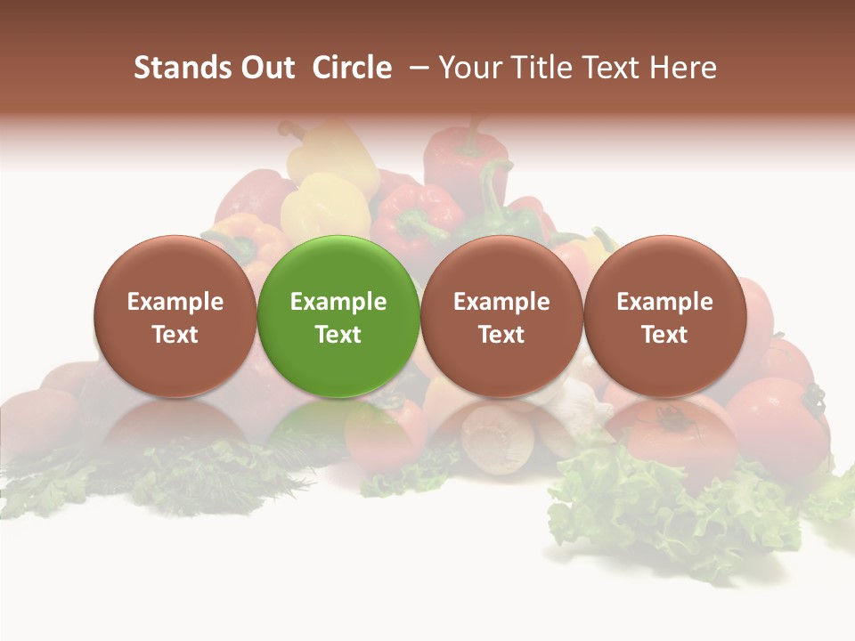 Background Ingredient Organic PowerPoint Template