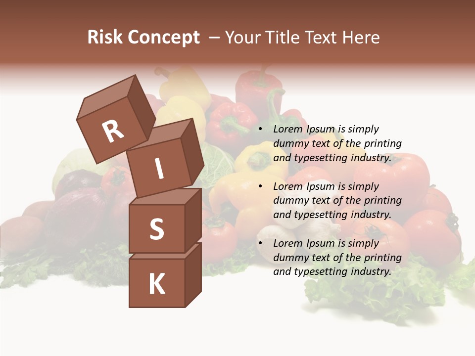 Background Ingredient Organic PowerPoint Template