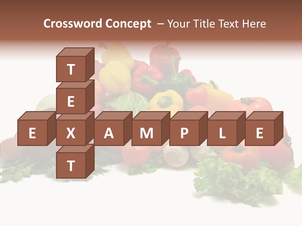 Background Ingredient Organic PowerPoint Template