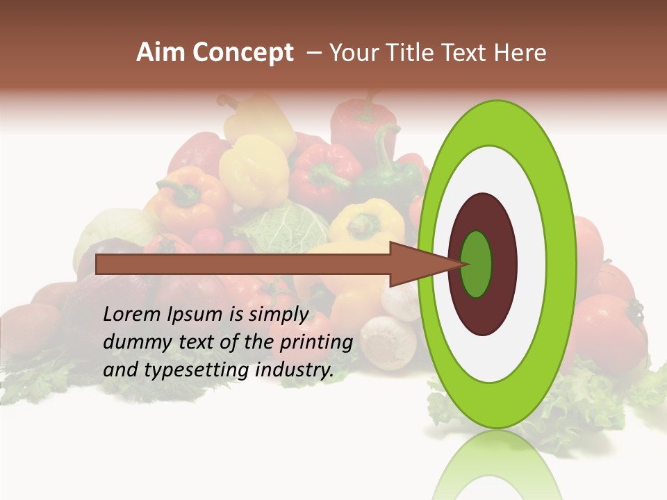 Background Ingredient Organic PowerPoint Template