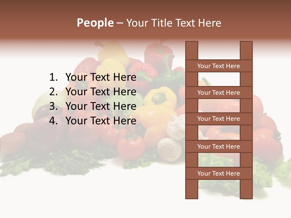 Background Ingredient Organic PowerPoint Template