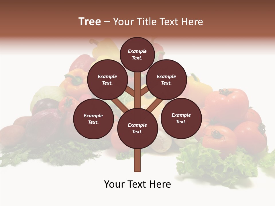 Background Ingredient Organic PowerPoint Template