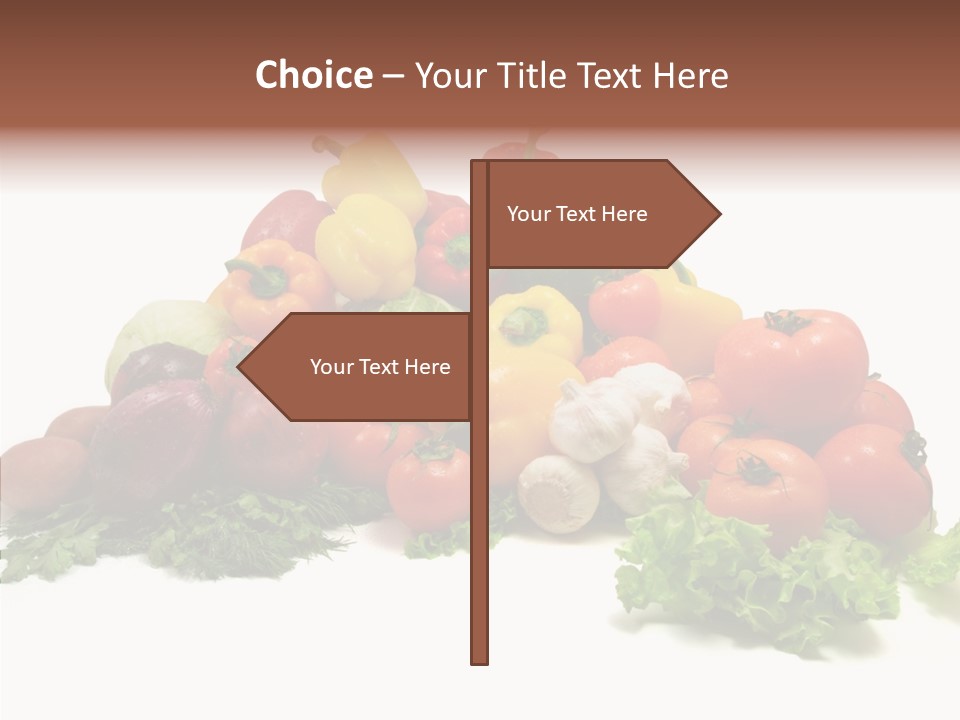 Background Ingredient Organic PowerPoint Template