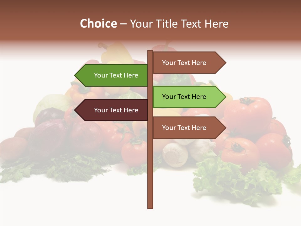 Background Ingredient Organic PowerPoint Template