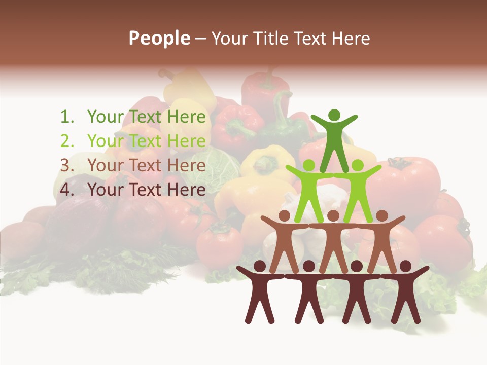 Background Ingredient Organic PowerPoint Template