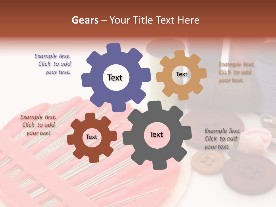 Prepare Fabrication Button PowerPoint Template