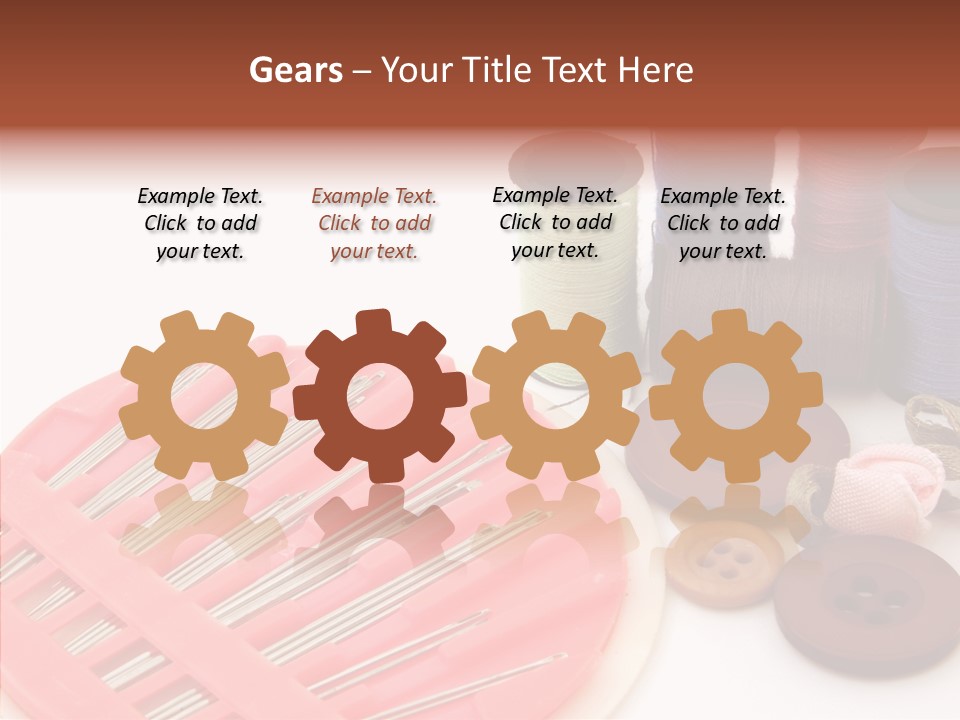 Prepare Fabrication Button PowerPoint Template