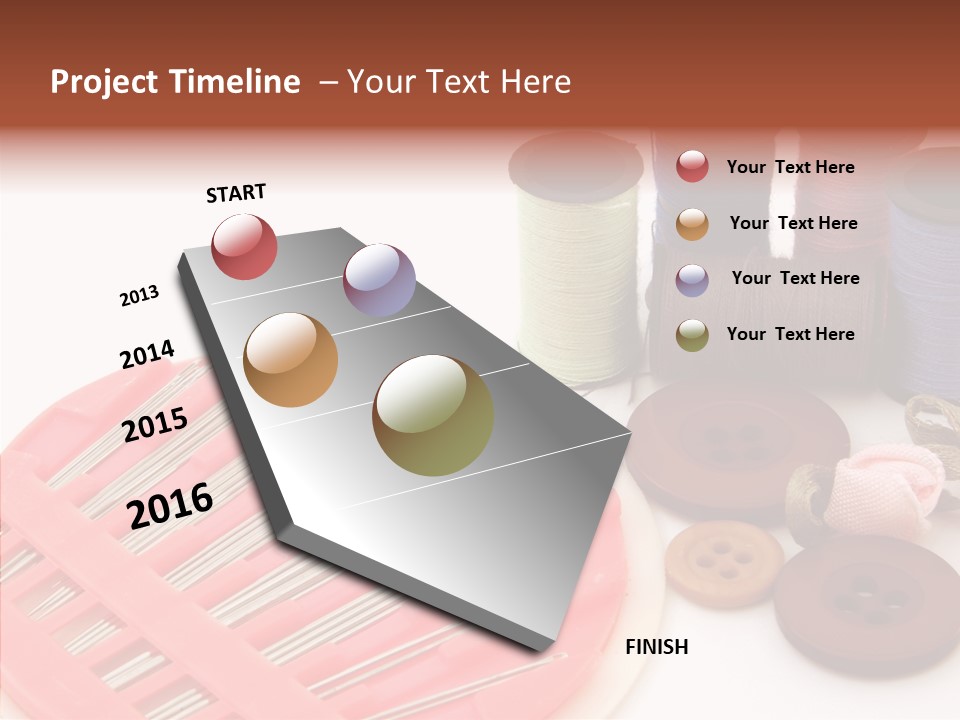 Prepare Fabrication Button PowerPoint Template