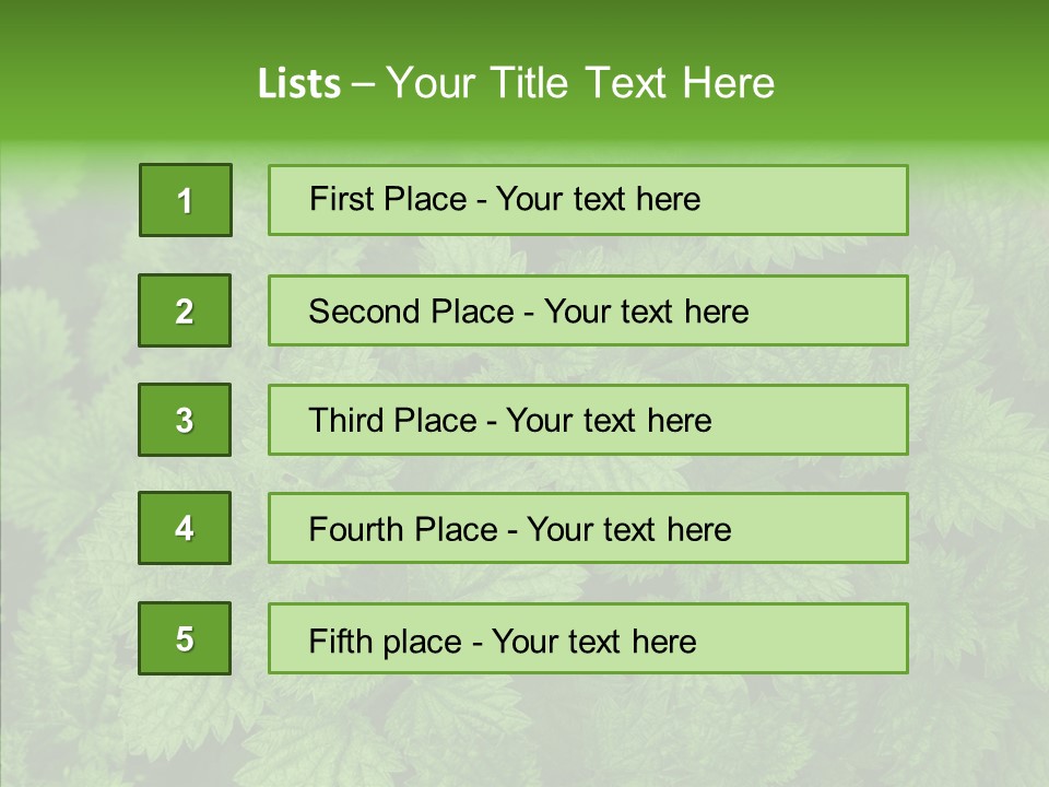 Spring Food Development PowerPoint Template