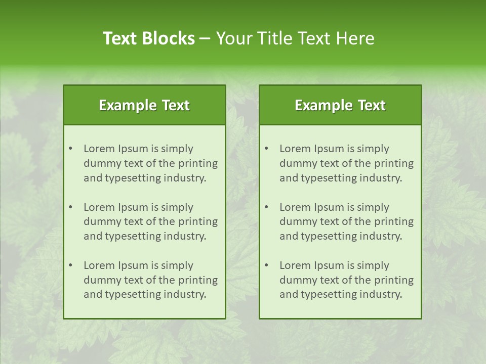 Spring Food Development PowerPoint Template
