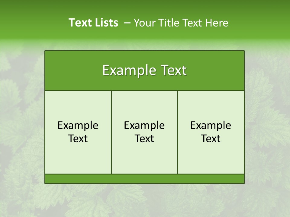 Spring Food Development PowerPoint Template