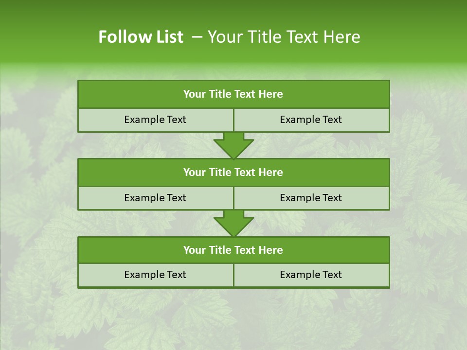 Spring Food Development PowerPoint Template