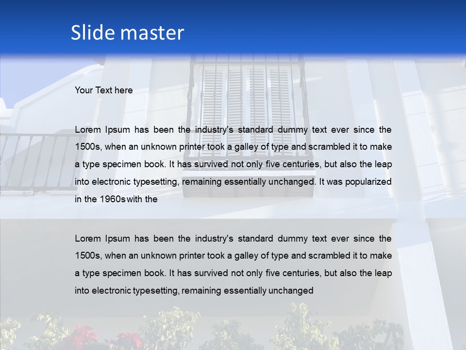 Aloha Building Flora PowerPoint Template